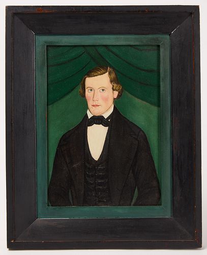 Jacob Bailey Moore - Portrait of a Gentlemen