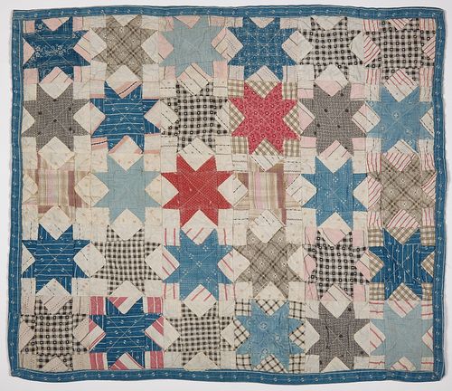 Mariners Compass Doll Quilt