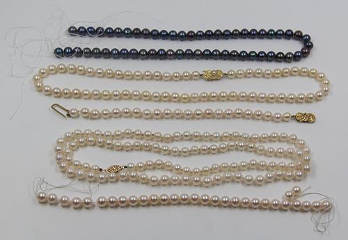 JEWELRY. Miscellaneous Pearl Grouping.