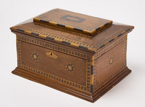 Box with Clasped Hands Inlay