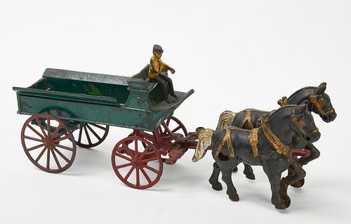 Horse Pulled Carriage Toy