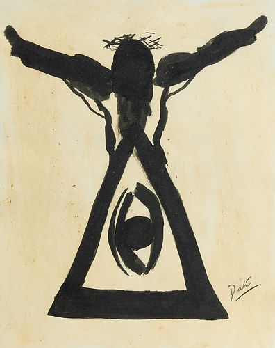 Salvador Dali - Crucifix with Eye