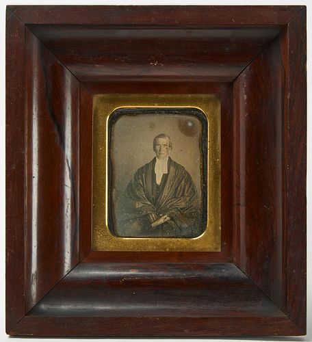Daguerreotype of a Minister
