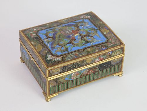 Vintage Chinese Cloisonné  Box