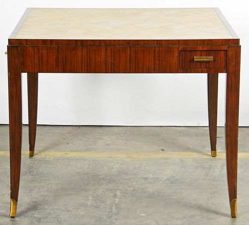 French Art Deco Style Games Table