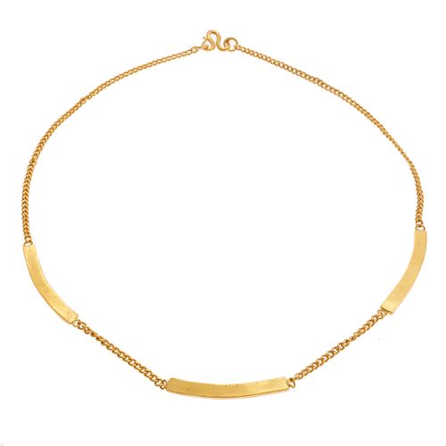 Chinese 22k Yellow Gold Necklace