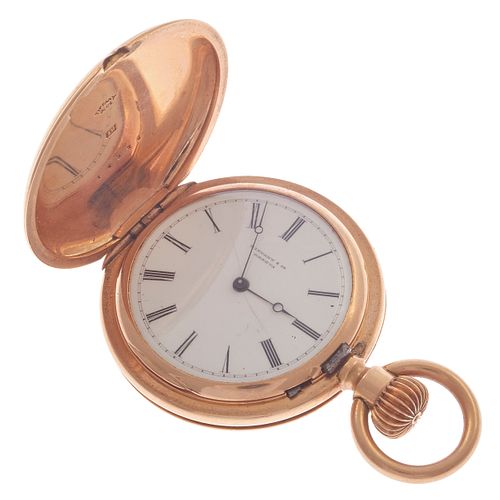 Tiffany & Co., Geneva, 18k Rose Gold Pocket Watch