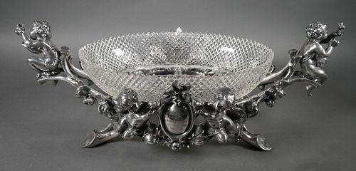 French Christofle Silverplate Centerpiece