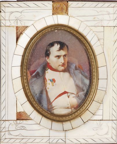 Miniature Portrait of Napoleon