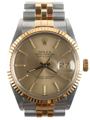 Rolex Oyster Perpetual Datejust Chronometer Watch