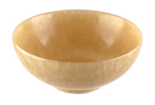 Antique Chinese Jade or Hardstone Bowl
