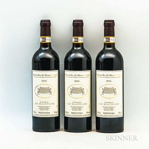 Ragnaie Brunello di Montalcino 2016, 3 bottles