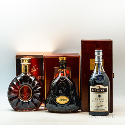 Mixed Cognac, 3 bottles