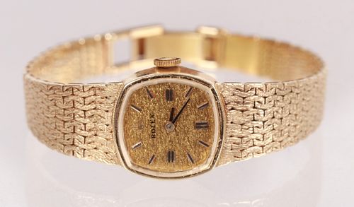 A 14k Gold Rolex Ladies Watch