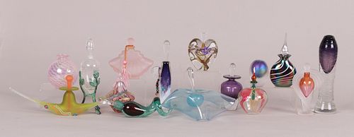 Art Glass Perfume Bottle Collection