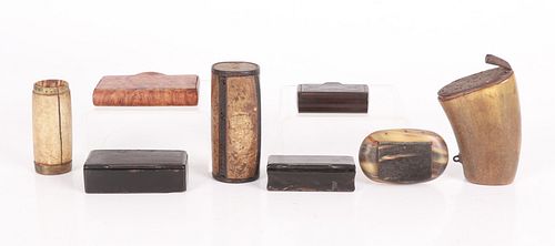 Group of Snuff Boxes