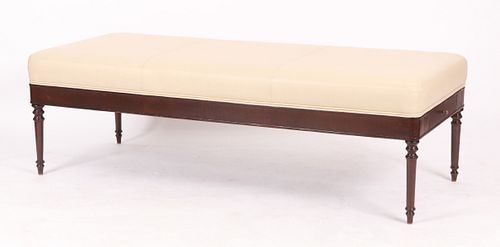 A Modern Sheraton Style Bench