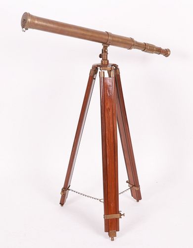 A Contemporary Brass Telescope