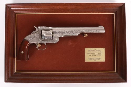 A Wyatt Earp Reproduction Revolver
