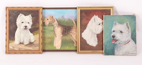 Dogs, Four Portraits