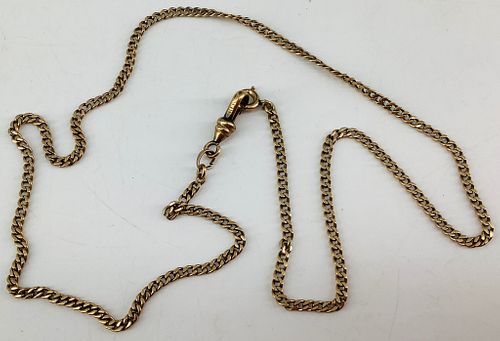 Vintage Gold-Filled Watch Chain