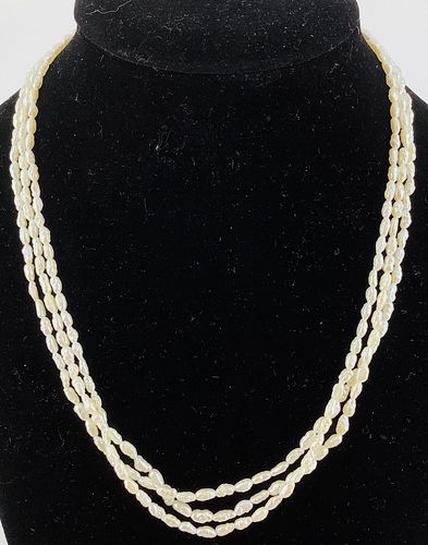 Pearl Multi-Strand Necklace