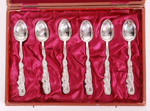 A Set of Chinese Export Silver Spoons