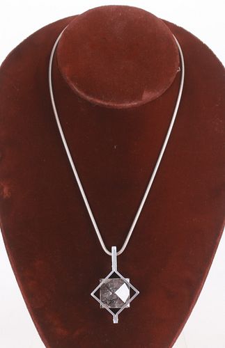 O.L. Wehmersuo for Kaunis Koru, Silver Necklace