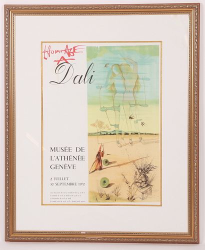 A Museum Poster, Dali