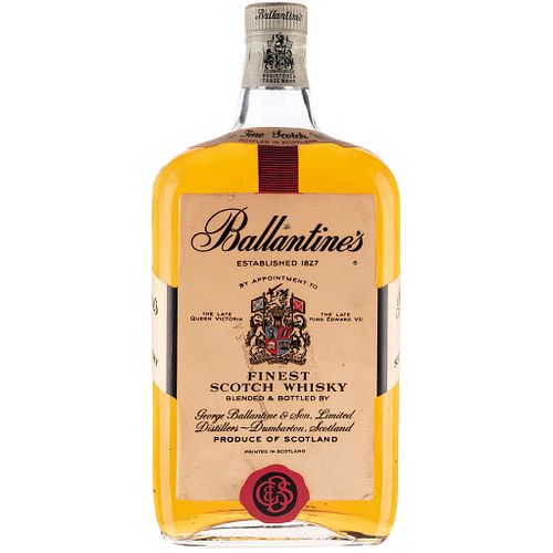 Ballantine's. 12 años. Very Old. Blended. Scotch Whisky. Presentación de 3 Lts.