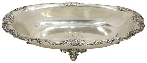 TIFFANY & CO. STERLING SILVER OVAL SERVING BOWL