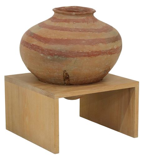 LARGE NORTHERN MEXICO POTTERY WATER JAR
