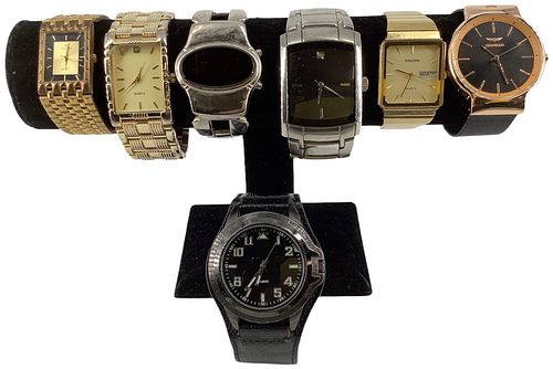Lot of Seven Assorted Modern Wrist Watches