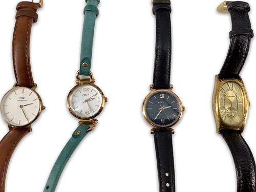 Four Modern Wrist Watches