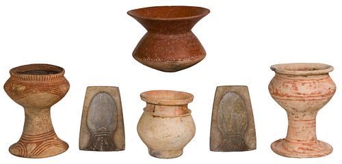 Asian Ban Chiang Neolithic Pottery Assortment