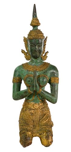 Southeast Asian Gilt Bronze Sculpture