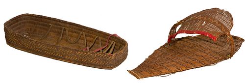 Native American Indian Cradle Baskets