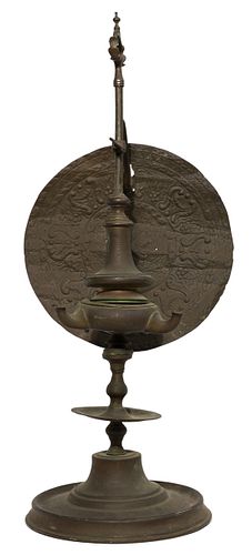 Indian Style Bronze Oil Lamp