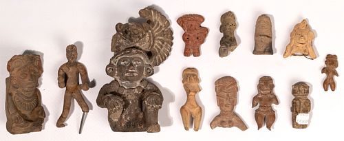Pre-Columbian Valley of Mexico Figurine Assortment