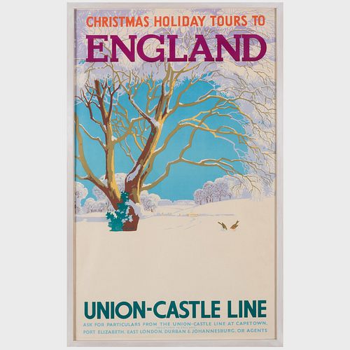 Percy Padden (1886-1965): Christmas Holiday Tours to England