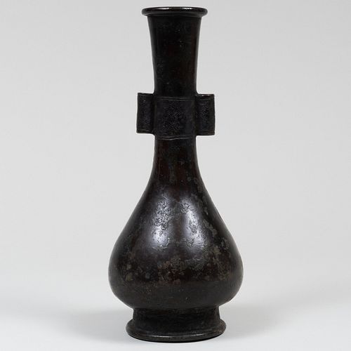 Chinese Patinated Bronze Vase