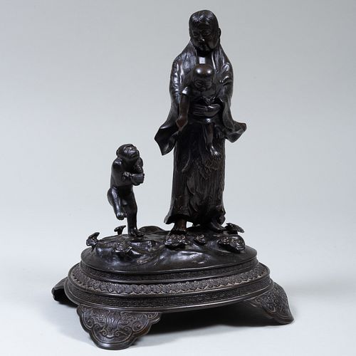 Bronze Figural Group