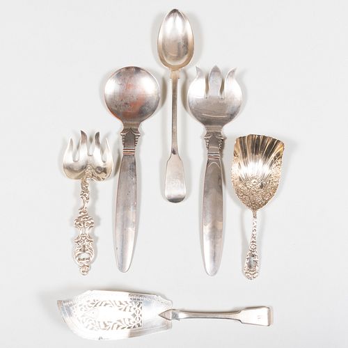 Group of Silver Serving Pieces