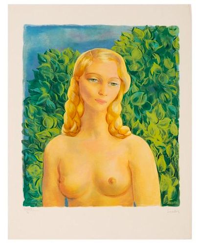 Moise Kisling Limited Edition Lithograph, "Eve"