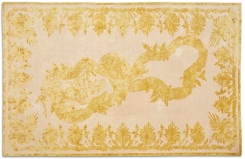 An Alexander McQueen "Military Brocade" rug