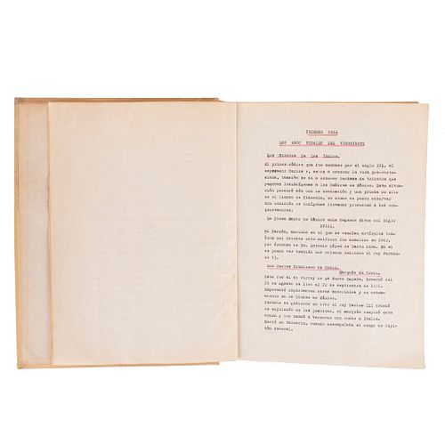 Sternfeld, Fay. Historia de México del Año 1767 hasta 1917. México: Sin año. Mecano manuscrito. Ilustrado con postales.