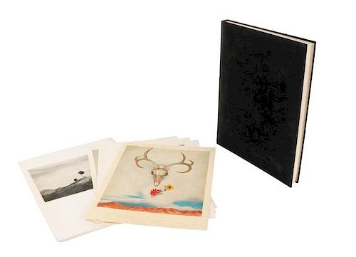 Georgia O'Keeffe Signed "A Studio Book" Portfolio