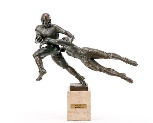 Clemente Spampinato "Flying Tackle" Bronze