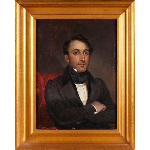 American School, Portrait of a Gentleman, 19th c.