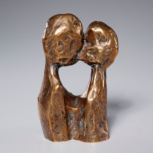 G. Ulrich, bronze sculpture, 1989